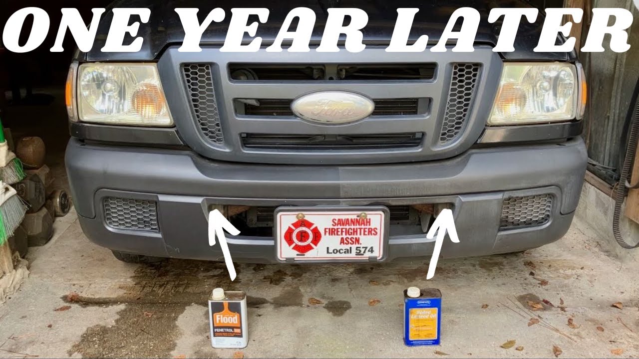 Penetrol против льняного масла/год спустя