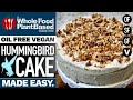 VEGAN HUMMINGBIRD CAKE » Oil free, refined sugar free, gluten free, and absolutely delicious!