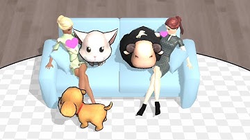 IDLE PET CAFE - Diya Games. 3D Simulation Arcade Games (Part 1)