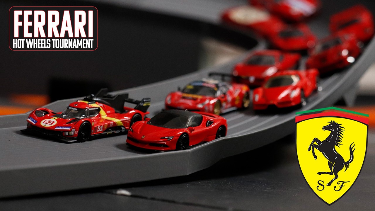 Битва Ferrari от Hot Wheels - поиск самого быстрого Ferrari