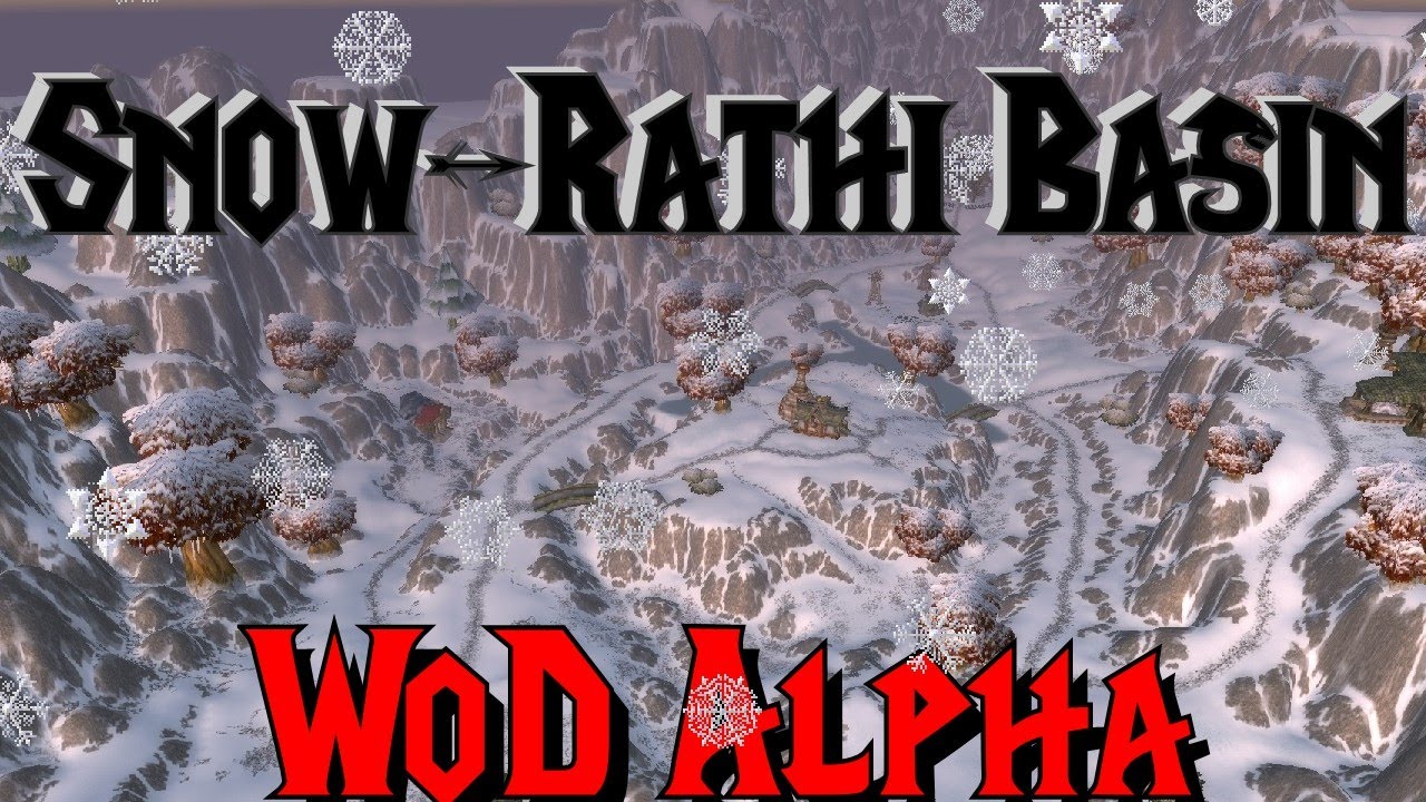 Snowy / Winter Arathi Basin Holiday - Legion Sandbox Patch 7.2 PTR