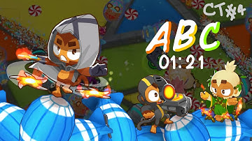 BTD6 Contested Territory #4: Time Attack Tile ABC in 1:21