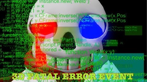 3D Fatal Error Event! | Determined World