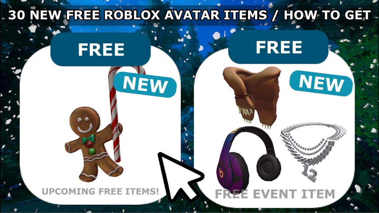 Đồ avatar Roblox miễn phí mới là một điều tuyệt vời mà bạn không thể bỏ lỡ. Chúng tôi cập nhật đồ avatar mới nhất và miễn phí để giúp bạn có một trải nghiệm chơi game tốt hơn. Hãy truy cập vào trang web của chúng tôi và khám phá ngay.