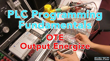 Ladder Logic Programming Basics - OTE | Output Energize Instruction in RSLogix 5000