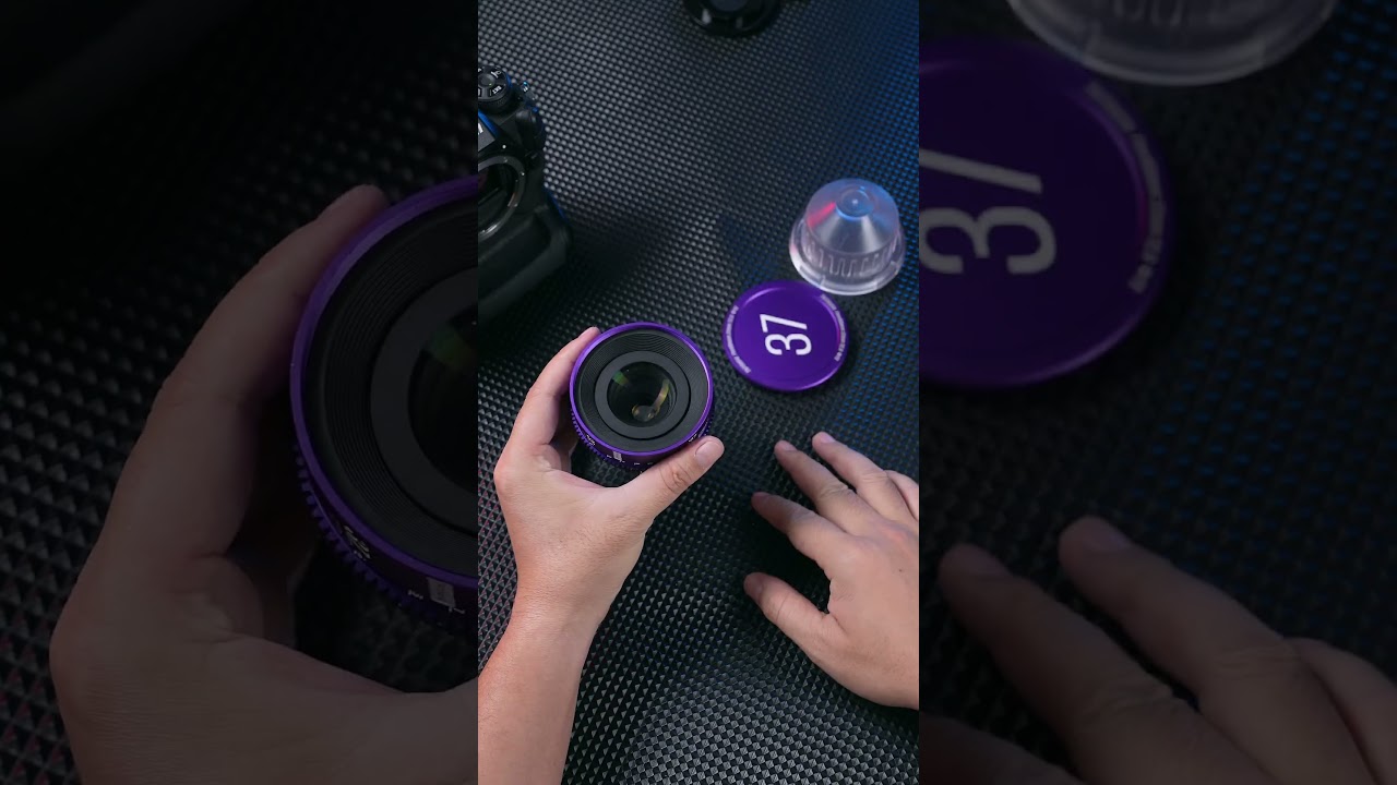 Immersive setup experience with the 7Artisans 37mm purple lens on Nikon Z9