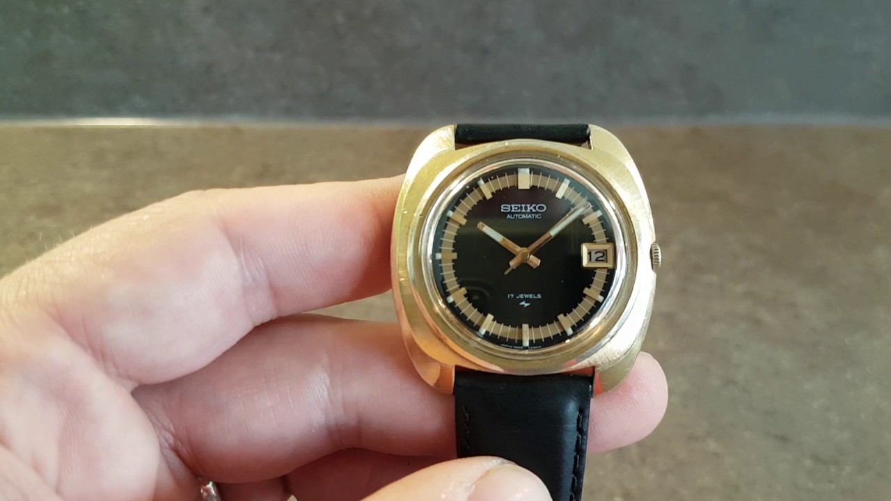 1972 Seiko 7005-7080 automatic vintage watch - YouTube