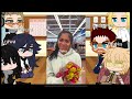 Pro Heroes react to some of Class1A as tiktoks