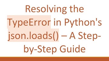 Resolving the TypeError in Python
