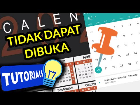 TUTORIAL | Memperbaiki Aplikasi Kalender Xiaomi yang Tidak Dapat di Buka Calendar Cannot Opened