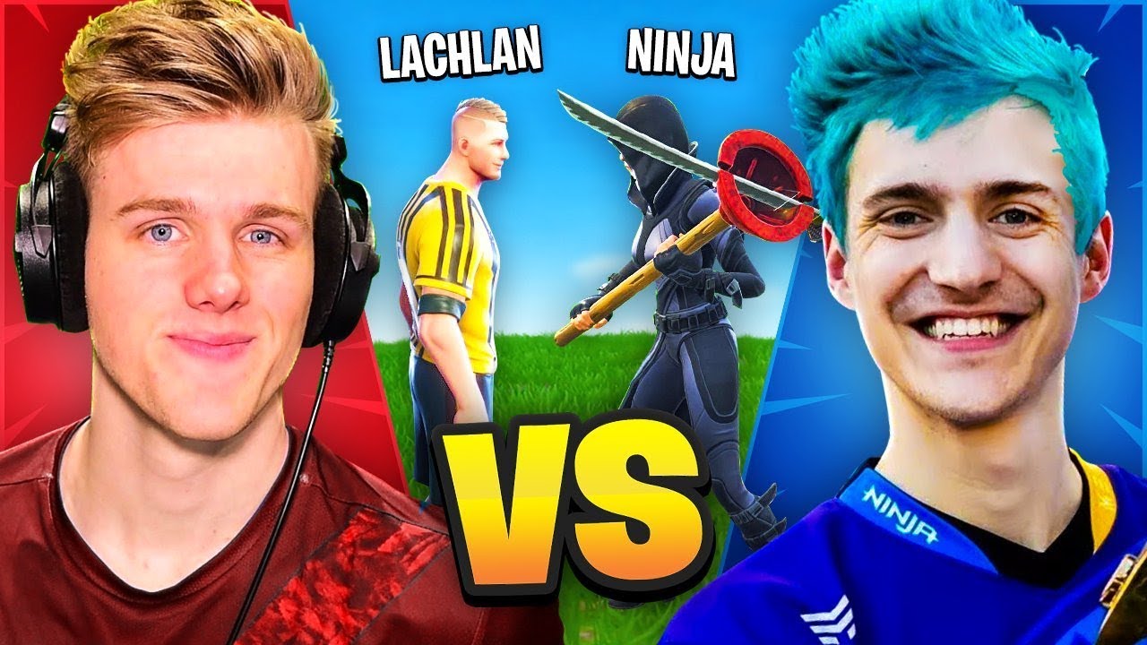 Lachlan Vs Ninja In Fortnite Battle Royale Youtube