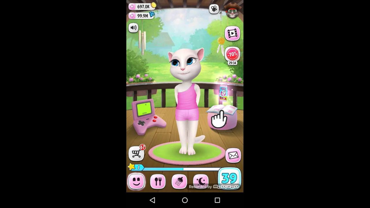 Como baixa  My talking Angela infinito