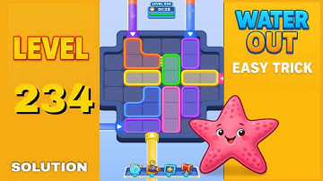 Water Out Puzzle Level 234 – Easy Solutions