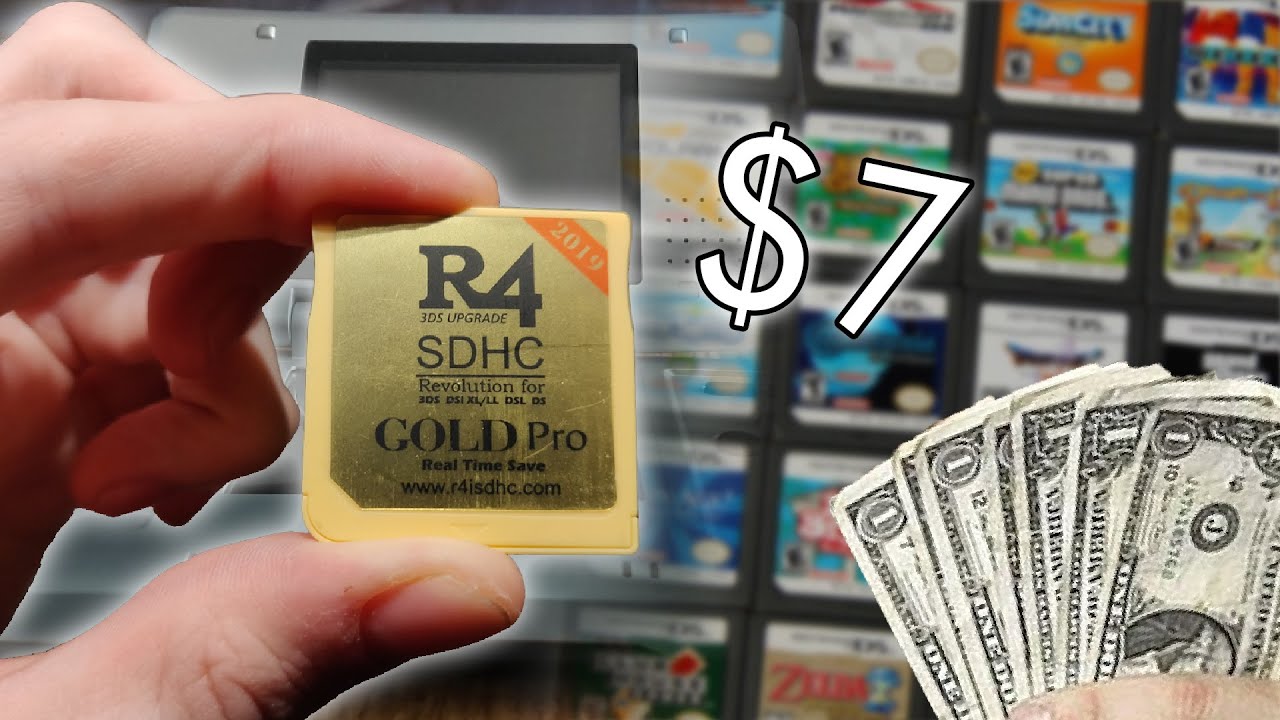 I Bought A $7 Nintendo Ds Flash Cartridge - Youtube