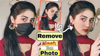 How to Remove Mask from Photo 2025 | face Mask Kaise Khatam Karen | Sohaib Editor screenshot 5
