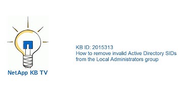 How to remove invalid Active Directory SIDs from the Local Administrators group