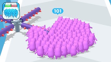 Top Satisfying Mobile Game Big Update Freeplay All Levels Count Masters New Gameplay Walkthrough