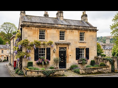 A CITY CARVED FROM STONE - BATH ENGLAND 🏴󠁧󠁢󠁥󠁮󠁧󠁿- 4K HDR WALKING TOUR