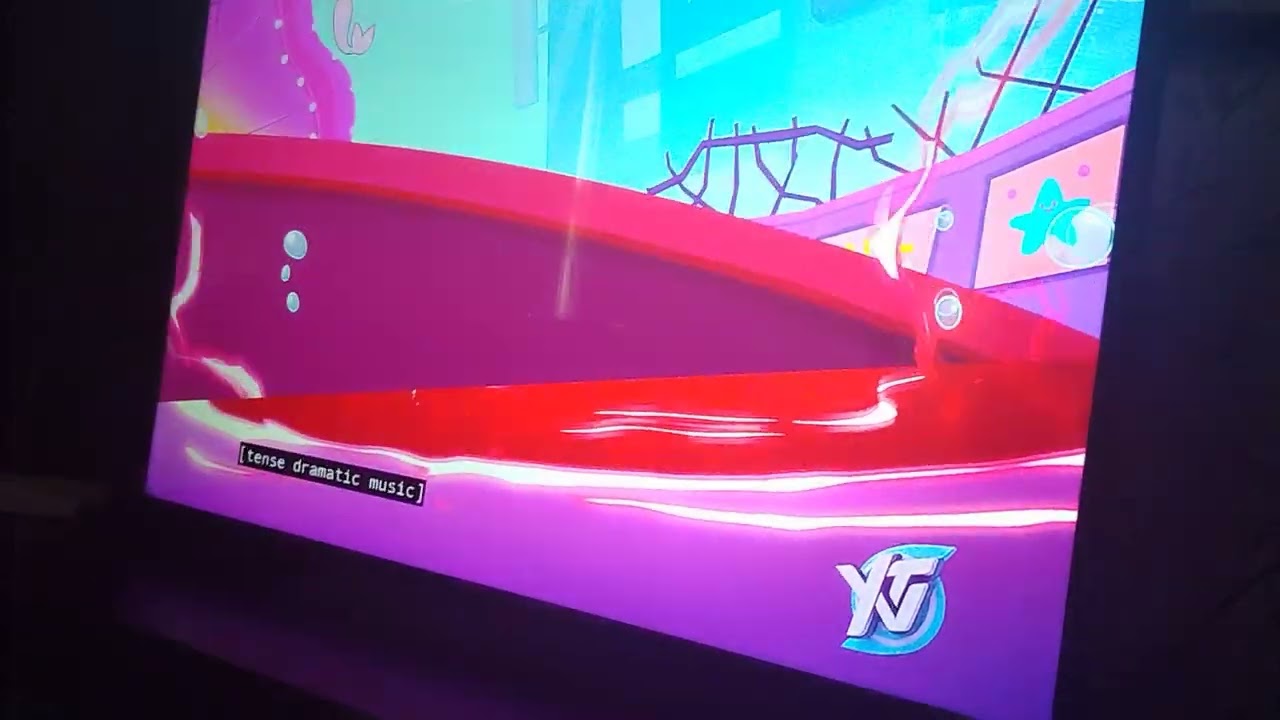 Dark pearl girl tentacles grabs kameko & pulls her down in vortex mermicorno starfall 