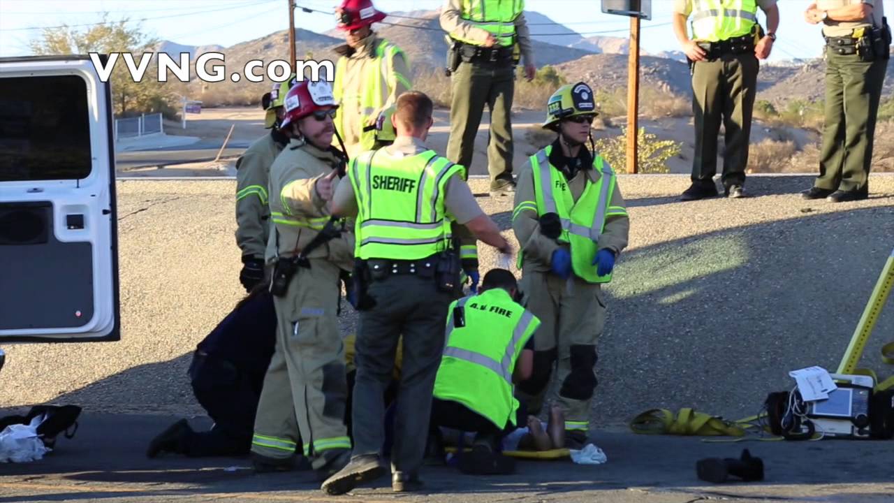 Car Crashes into Semi on Highway 18 in Apple Valley