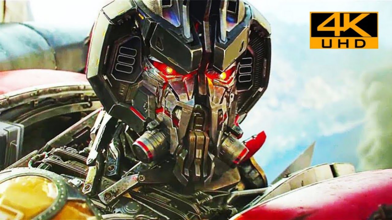Transformers Megatron Kills Optimus Prime Scene 4K ULTRA HD YouTube