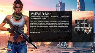 V4EVER Mega Mod GTA 5 Enhanced Gameplay