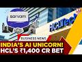HCL Tech Bets ₹1,400 Crore On India's AI Future! Sarvam AI Becomes Unicorn | C Vijayakumar