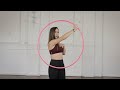 Beginner Hula Hoop Dance Tutorial - ISOLATION