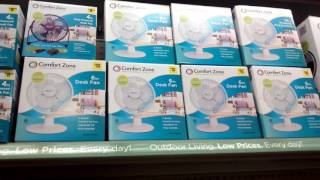 Portable Fans at another Dollar General