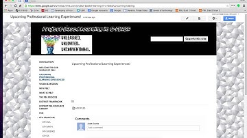 Embedding a Google calendar into a Google site.