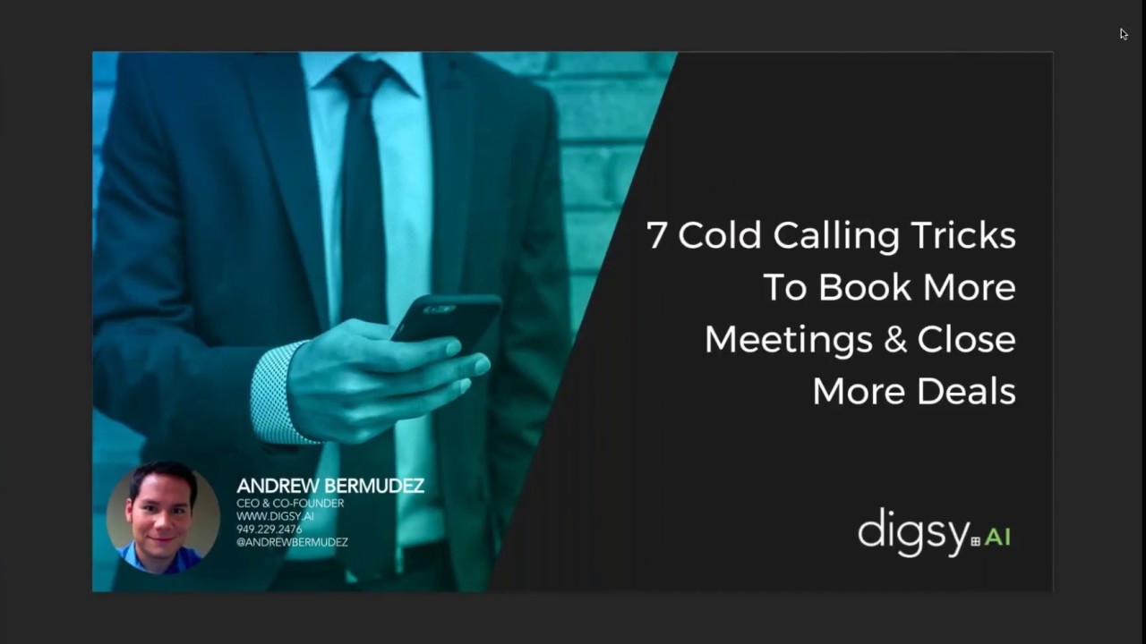 WEBINAR - 7 Cold Calling Tricks to Book More Meetings & Close More ...
