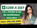 EASY $160-$200/DAY WORK FROM HOME JOB I EXPERIENCE NOT REQUIRED l COMPUTER PROVIDED I CELL PHONE USE