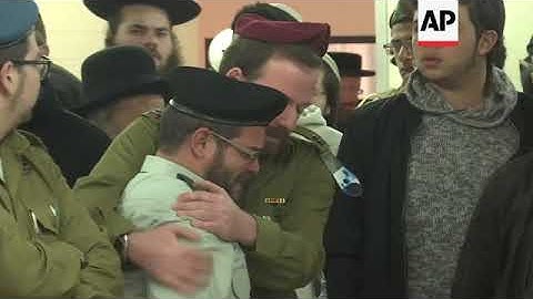 Funeral held for soldier killed in West Bank