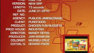 Purefoods chicken nuggets ™ (tvc) 2010