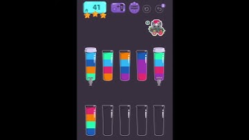 Cups - Water Sort Puzzle Level 41 ⭐️⭐️