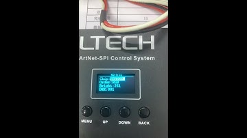 how to use dmx to trigger the scene in artnet-spi-8?