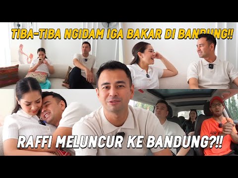 SEBELUM BERANGKAT KE LONDON!! NAGITA MINTA RAFFI KE BANDUNG BELIIN IGA BAKAR!! TANDA2 NGIDAM LAGI?!!