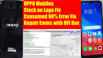 OPPO A7 (1901) Hang on Logo EMMC Repair 90% Error Fix ISP Pinouts with UFI Box Flashing | Urdu Hindi