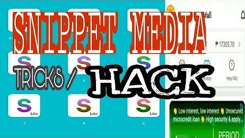 Farming tricks / HACK SNIPPET MEDIA 2019 self referral