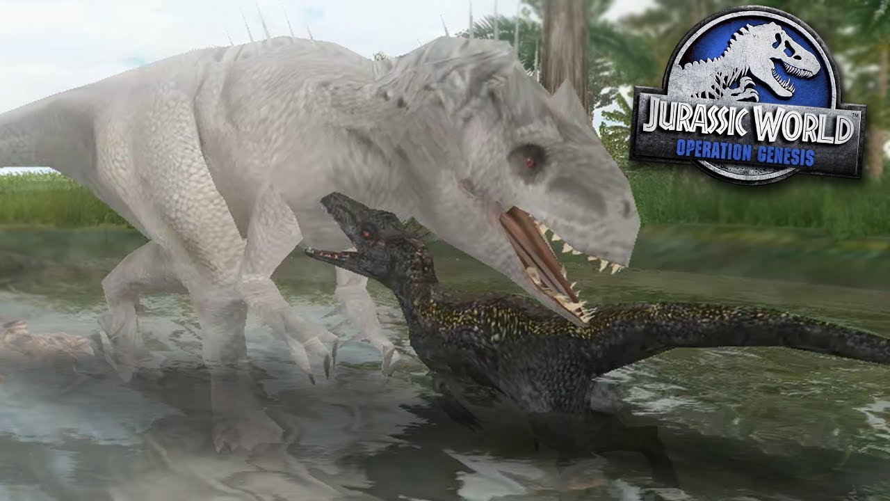 ⁣Indoraptor Takes On Indominus Rex! - JPOG Site B Special!