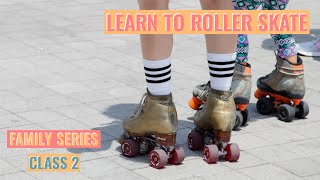 How to Roller Skate for Beginners! Learn to balance on one foot, shoot the duck, and T Stop!
