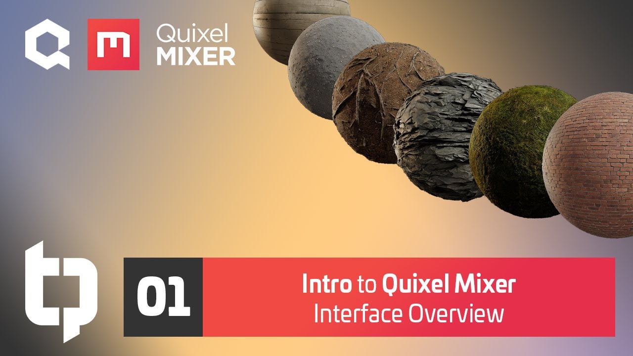 Quixel Mixer 01 Interface Overview YouTube
