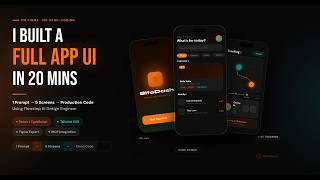 Full Food Delivery App UI - Built in 20 Minutes