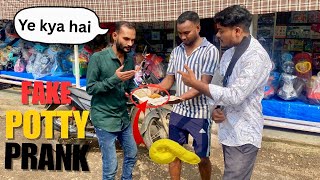 Fake Potty Prank Deep Khillare Prank