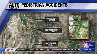 3 crashes involving child pedestrians across Utah in 1 day
