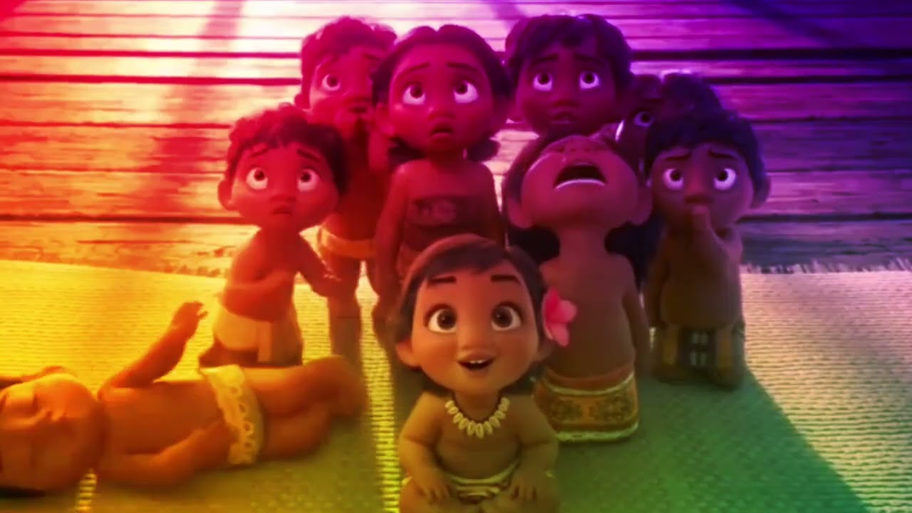 Moana Movie Clip - The Children's Reaction | Sparta Pitch | Inspired by Gamavision Csupo Effects 