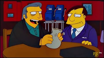 The Simpsons bribing everyone for 6 minutes straight