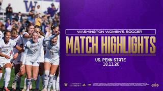 No. 13 Washington 1, Penn State 0 | Huskies Highlights