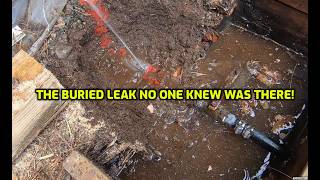 Underground Water Line Leak Repair | Main Water Shut-Off Valve & Pipe Replacement