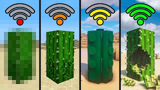 minecraft physics with different Wi-Fi